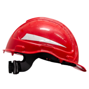 CASCO TIPO CACHUCHA LICA ROJO