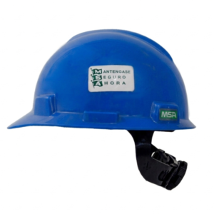 CASCO TIPO CACHUCHA MSA AZUL