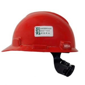 CASCO TIPO CACHUCHA  MSA ROJO