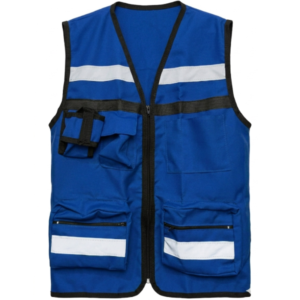 CHALECO BRIGADISTA AZUL REY