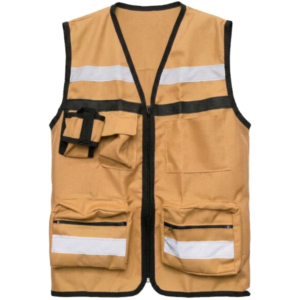 CHALECO BRIGADISTA BEIGE