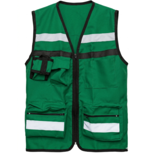 CHALECO BRIGADISTA VERDE