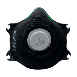 MASCARILLA NEGRA CON CARBON ACTIVADO M15 P95 V