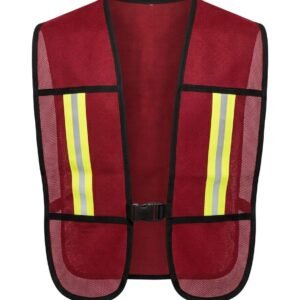 CHALECO DE MALLA ROJO