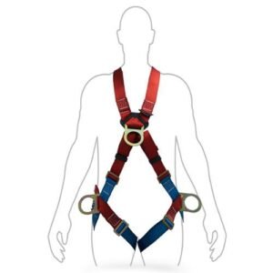 SP1068 ARNES CONTRA CAIDA EN "X" CON CUATRO ANILLOS