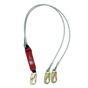 SP1033 AMORTIGUADOR DE CAIDAS C/DOBLE CABLE ACERO